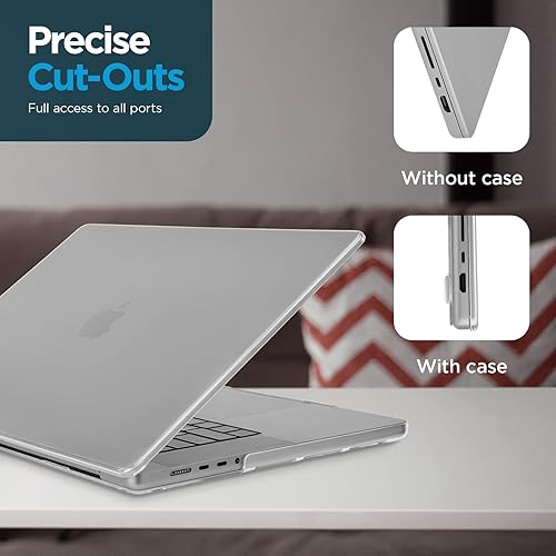 Miniatura 10 de Case-Mate Funda para MacBook Air de 13 pulgadas carcasa rígida para MacBook Air M2 con funda de teclado de silicona transparente funda para laptop