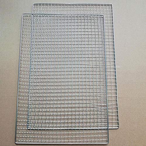 Square Grid Cooking Rack Universal Oven Rack Replacement 2-Pack Universal Extendable Oven ...
