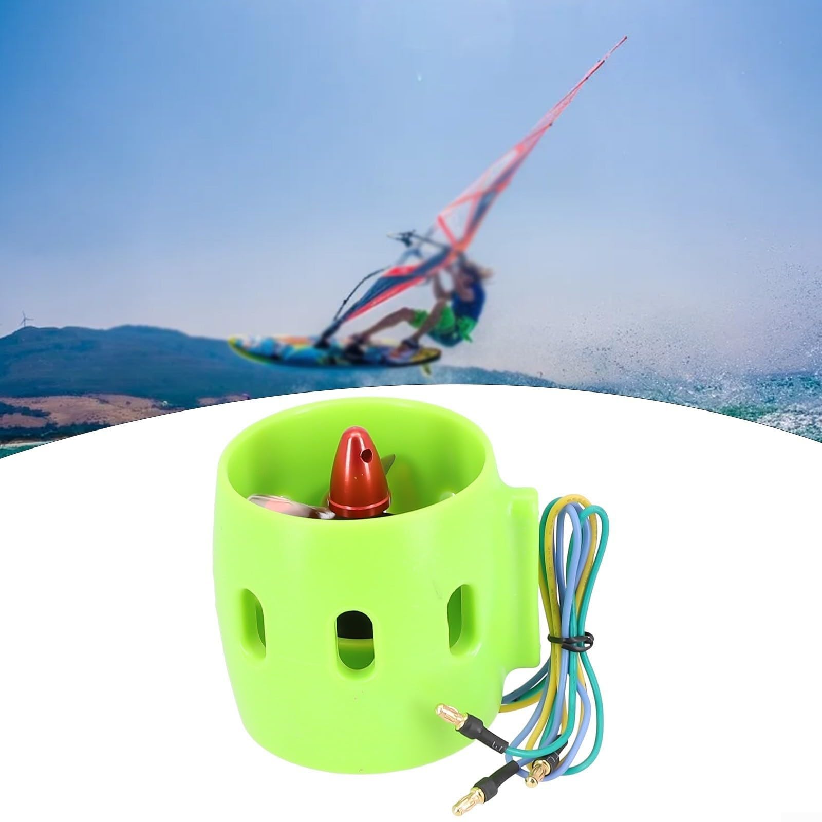 Propulsore subacqueo, 12/24 V 20 A in senso orario/antiorario brushless modello nave elettrico barca da pesca motori motore di ricambio per jet boat RC barca (in senso orario)