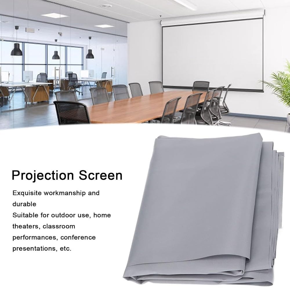 Écran De Projection Pliable Ecran Videoprojecteur Métal Anti-lumière