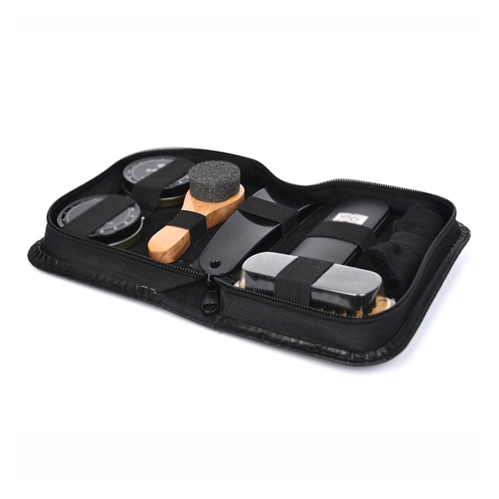 MQPALZKD Convenient Bag Polishing Shoes Shoe Brush Polish Set Home Travel