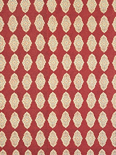 Saffron Marigold Spice Route ~ Red Orange Moroccan Themed Bathroom Shower Curtain 72X72 #TOP1