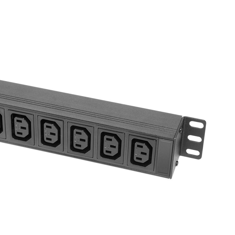 Adam Hall Cables 87471 IEC 19" Stromverteiler 1HE 10-Fach mit C13 Kaltgerätebuchsen