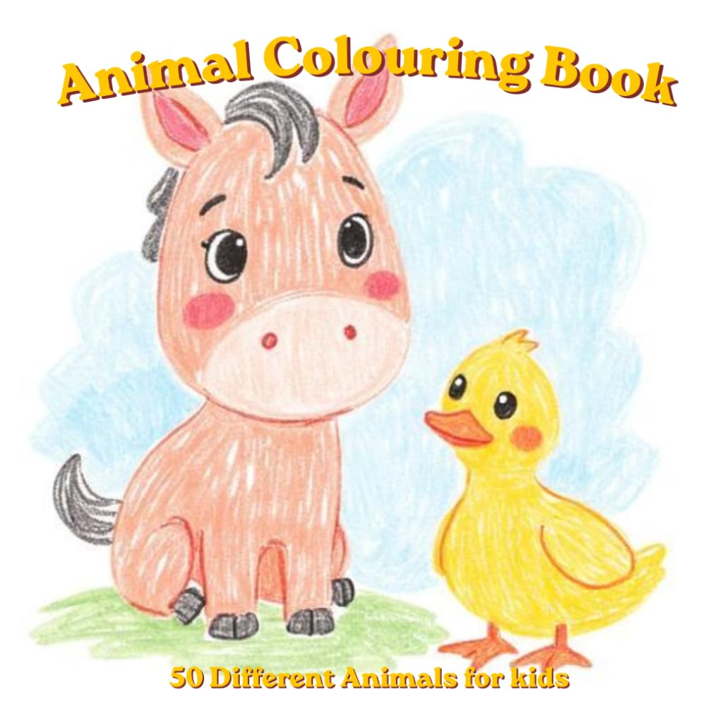 Animal Colouring Book for Kids