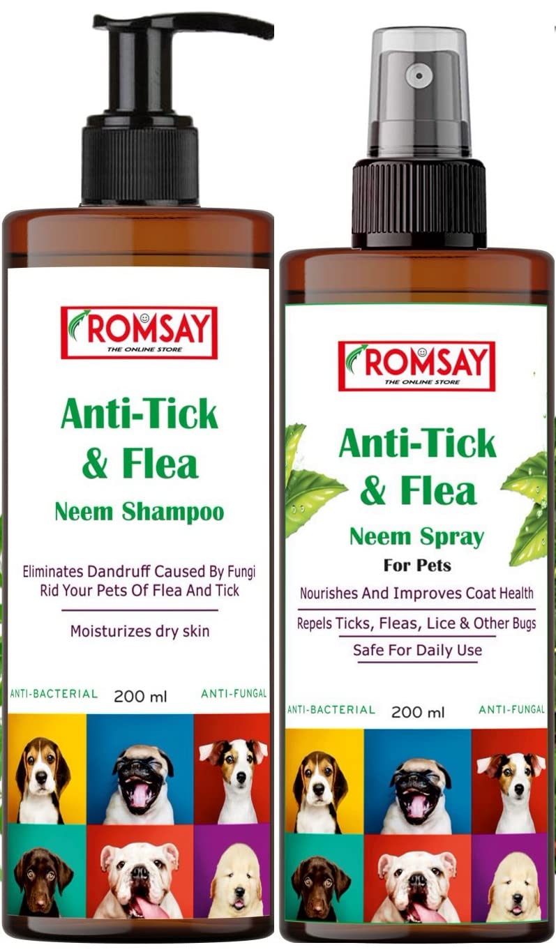 See full amazon price history chart for ROMSAY Anti-tick & Flea Neem Dog Shampoo | Anti-Tick & Flea Neem Spray | Flea and Tick | Anti-Dandruff | Neem Pet Shampoo & Spray for Pets (400ML) ROMSAY Anti-tick & Flea Neem Dog Shampoo | Anti-Tick & Flea Neem Spray | Flea and Tick | Anti-Dandruff | Neem Pet Shampoo & Spray for Pets (400ML) (B0BRKVXRJN) Amazon Price History, Amazon Price Tracker