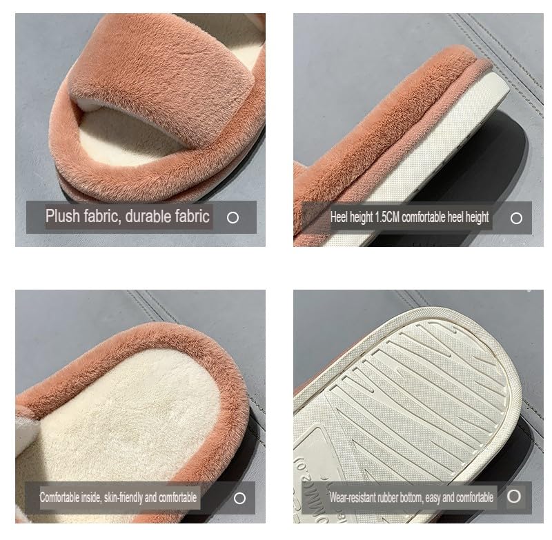 Image of DRUNKEN Slippers For Women Men Winter Sandals Casual Flats Home Footwear Man Girls Sliders Flip Flops Chappals Ladies Clogs Sleeper Slides Stylish Ortho Soft