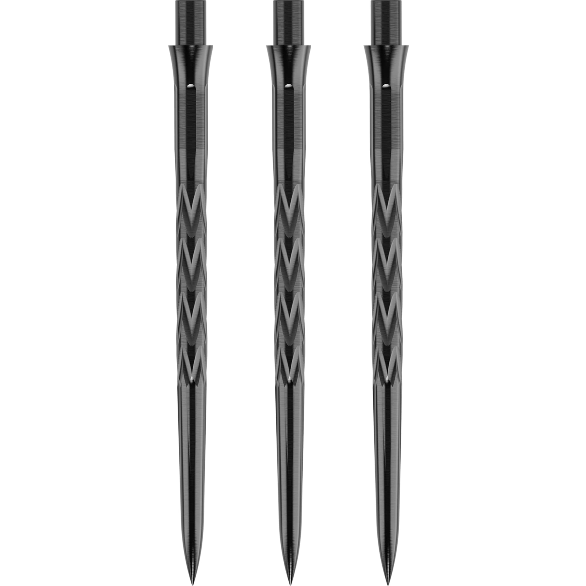 Caliburn Evo Dart Points | MIR Grip | Precision Steel Tip Dart Points | Multiple Colours (Black, 40mm)