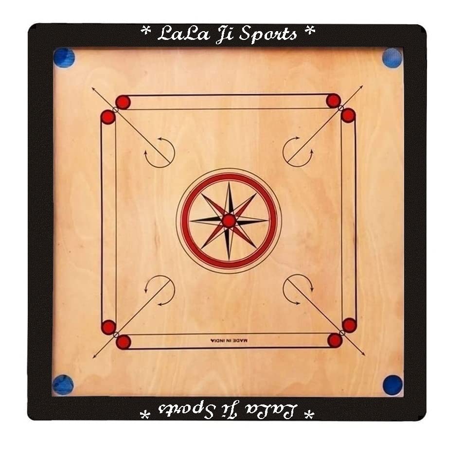 Vi Wooden Carrom Board with All Accessories (Small Size 20 * 20)