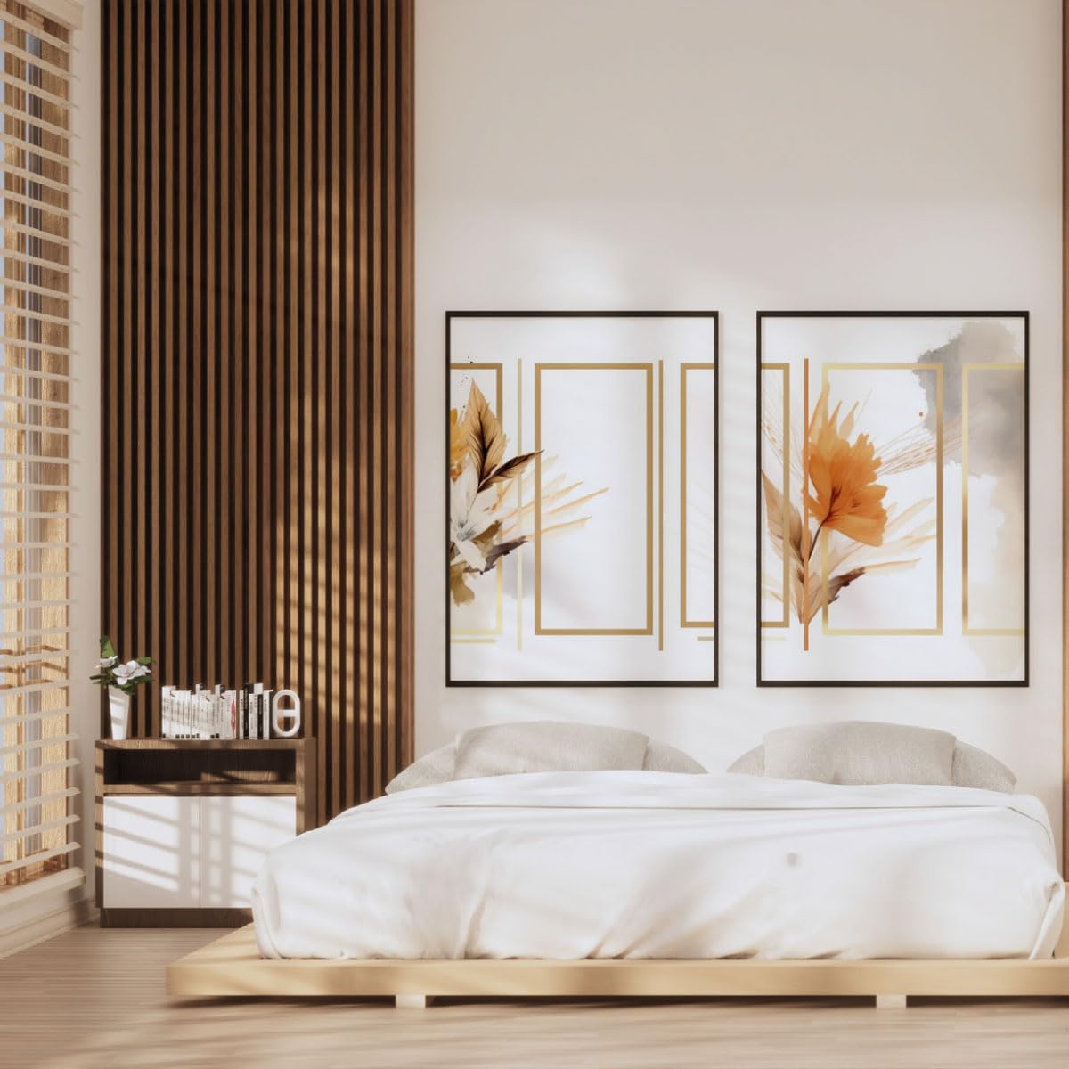 Pannelli Decorativi Acustici per Pareti, Pannelli Murali Design Effetto Legno, Pannelli Fonoassorbenti per Soffitto cm 60 x 275 (1,65 mq) (Faggio)