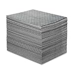 Elite-Tool-Center-200-Pack-Premium-Universal-Absorbent-Mat-Pads-Gray-Polypropylene-32-Gallon-Per-Pack-16-Gallon-Per-Pad-16-x-18-Dimpled