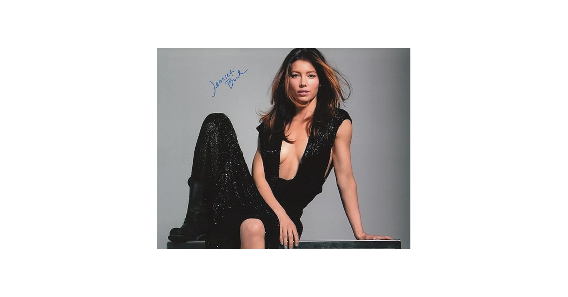 ジェシカ・ビール直筆サイン入り超大型写真…Jessica Biel… Amazon.co.jp: ジェシカビール直筆サイン入り超 大型写真