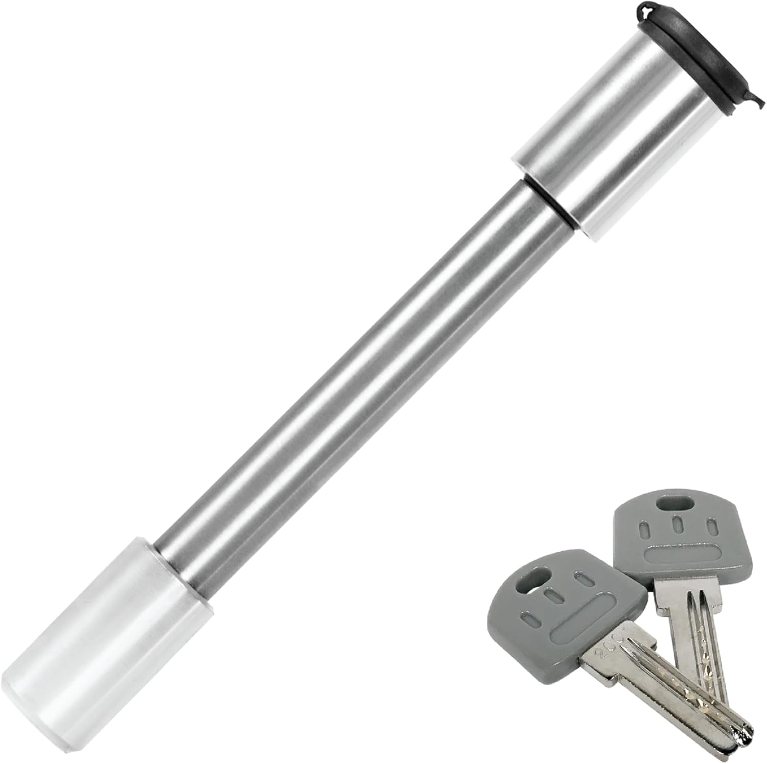 ANDERSEN HITCHES | RV Accessories | Trailer Hitch Locks | Heavy Duty Rapid Hitch W/Locking PIN | 6" Drop Rapid Hitch 2” x 2-5/16” Plated Steel Combo Ball (8K/10K GTWR) (with Locking PIN 3429) | 3410