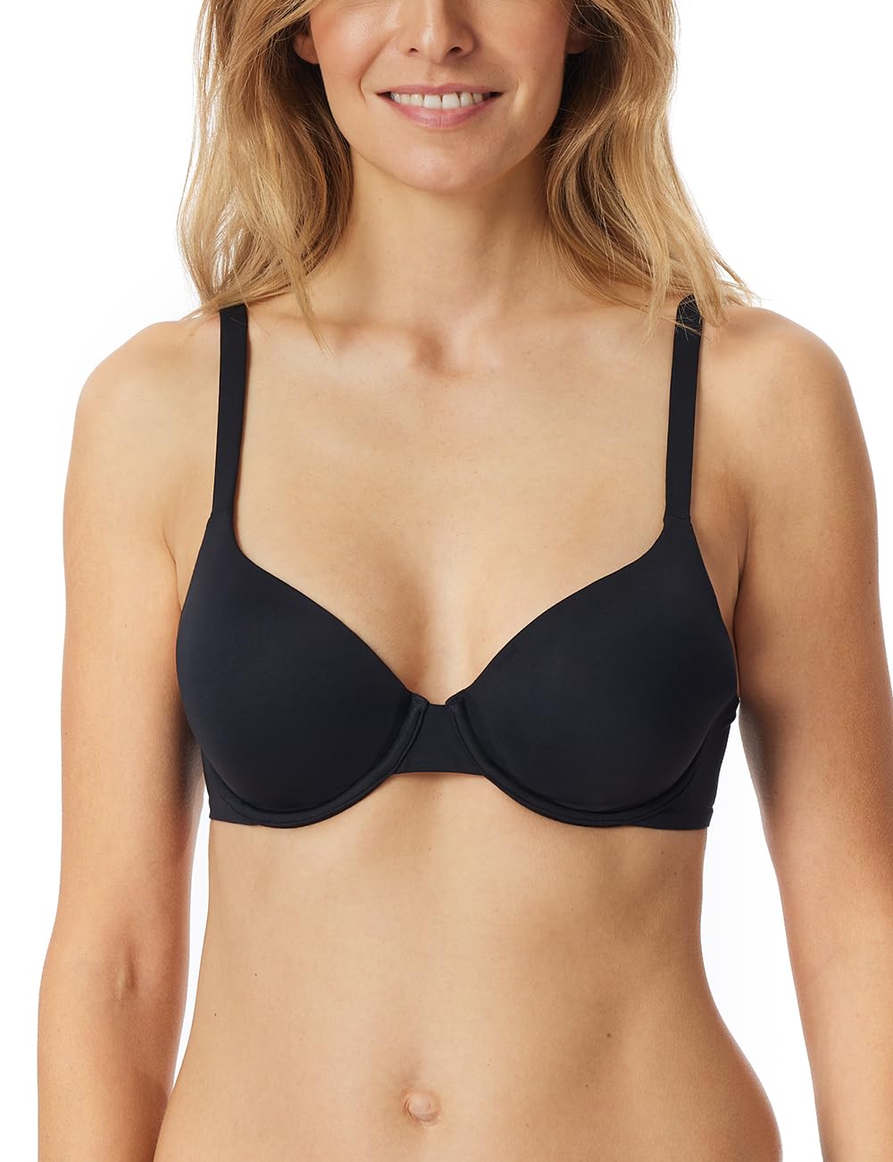 Schiesser Damen Bügel-BH Unique Micro BH, schwarz_181125, 80 / B