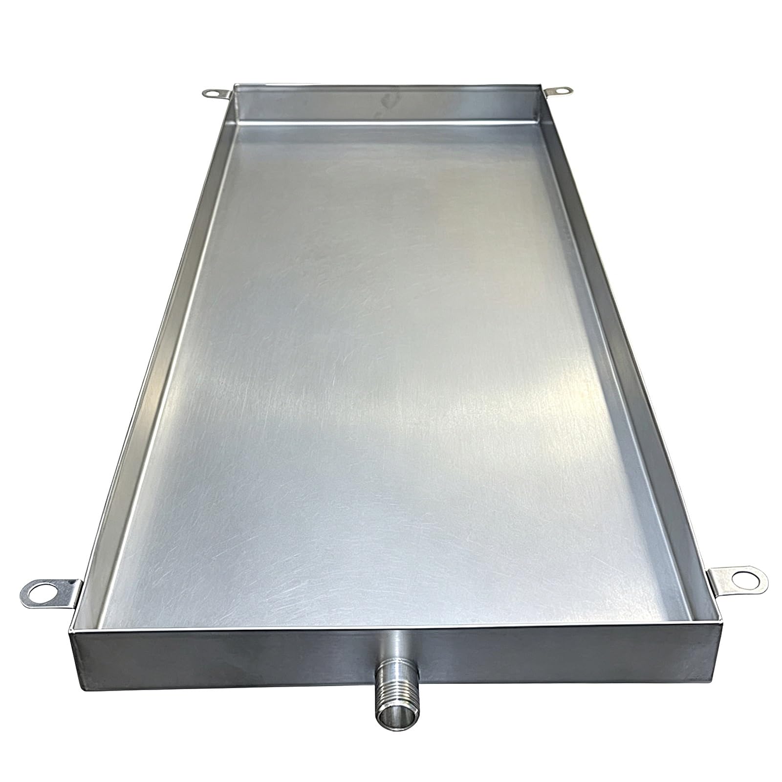 Vaschetta Condensa Condizionatore Universale in Acciaio Inox 304 con Tubo