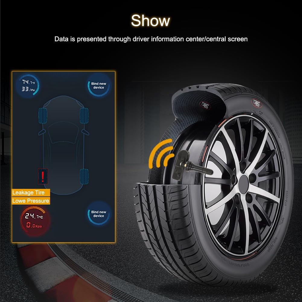 ROADFAR 315MHz Programmed Tire Pressure Monitoring System Sensor TPMS Fits for 2008-2010 EX35 2008-2010 G37 2012-2014 Cube 2012-2014 Rogue 40700-JK01B Sets of 4