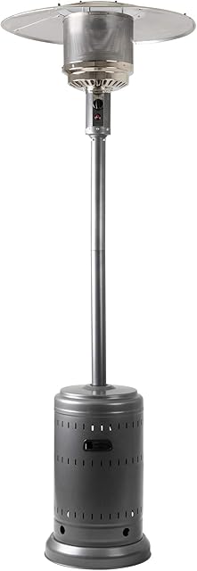 Amazon Basics Slate Grey Commercial Patio Outdoor Heater