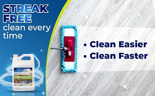 Black Diamond Stoneworks Marble & Tile Floor Cleaner And Wood & Laminate Floor Cleaner 2-Gallon Bundle #TOP3