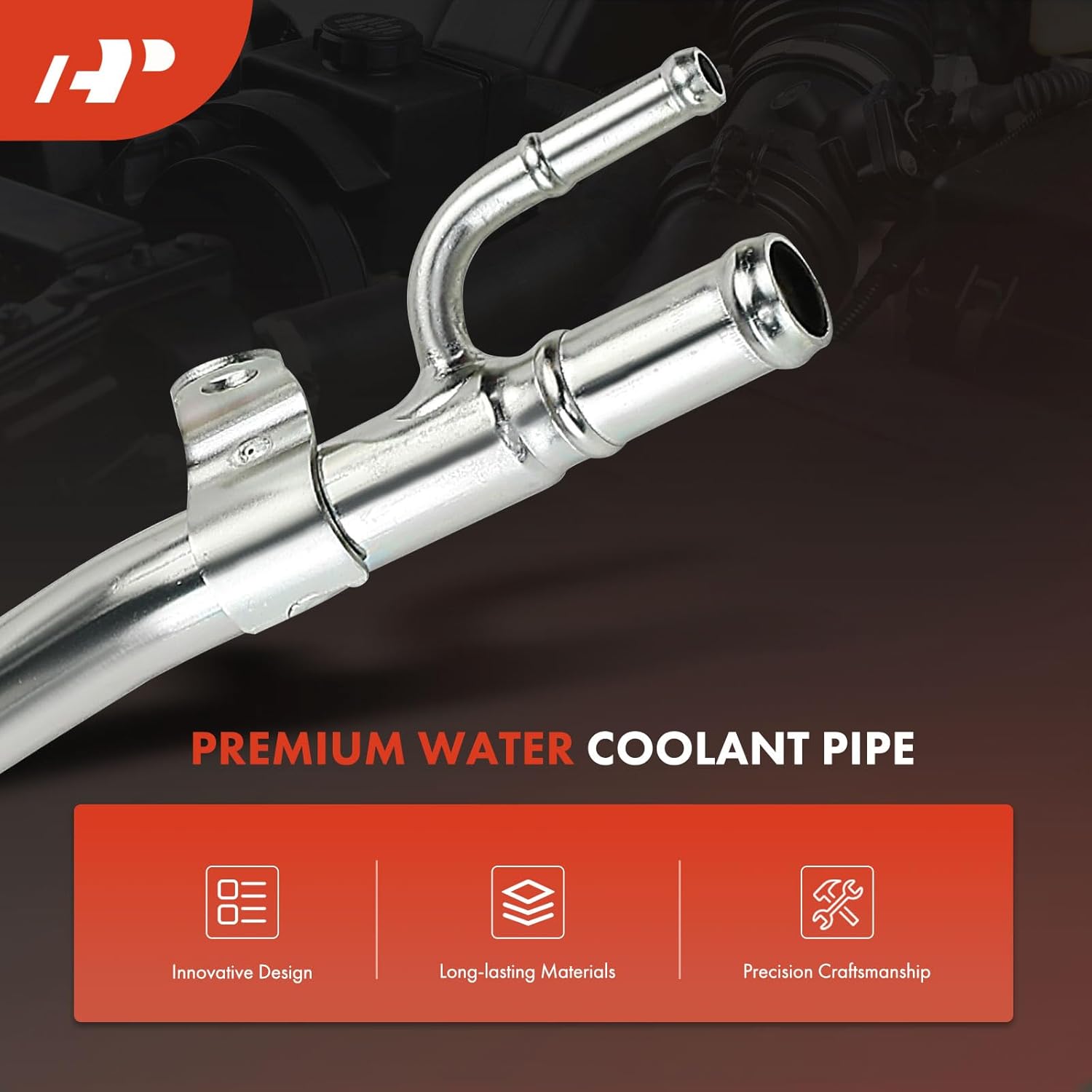 A-Premium Engine Water Coolant Hose Pipe Compatible with Suzuki SX4 2007 2008 2009 2.0L, DOHC