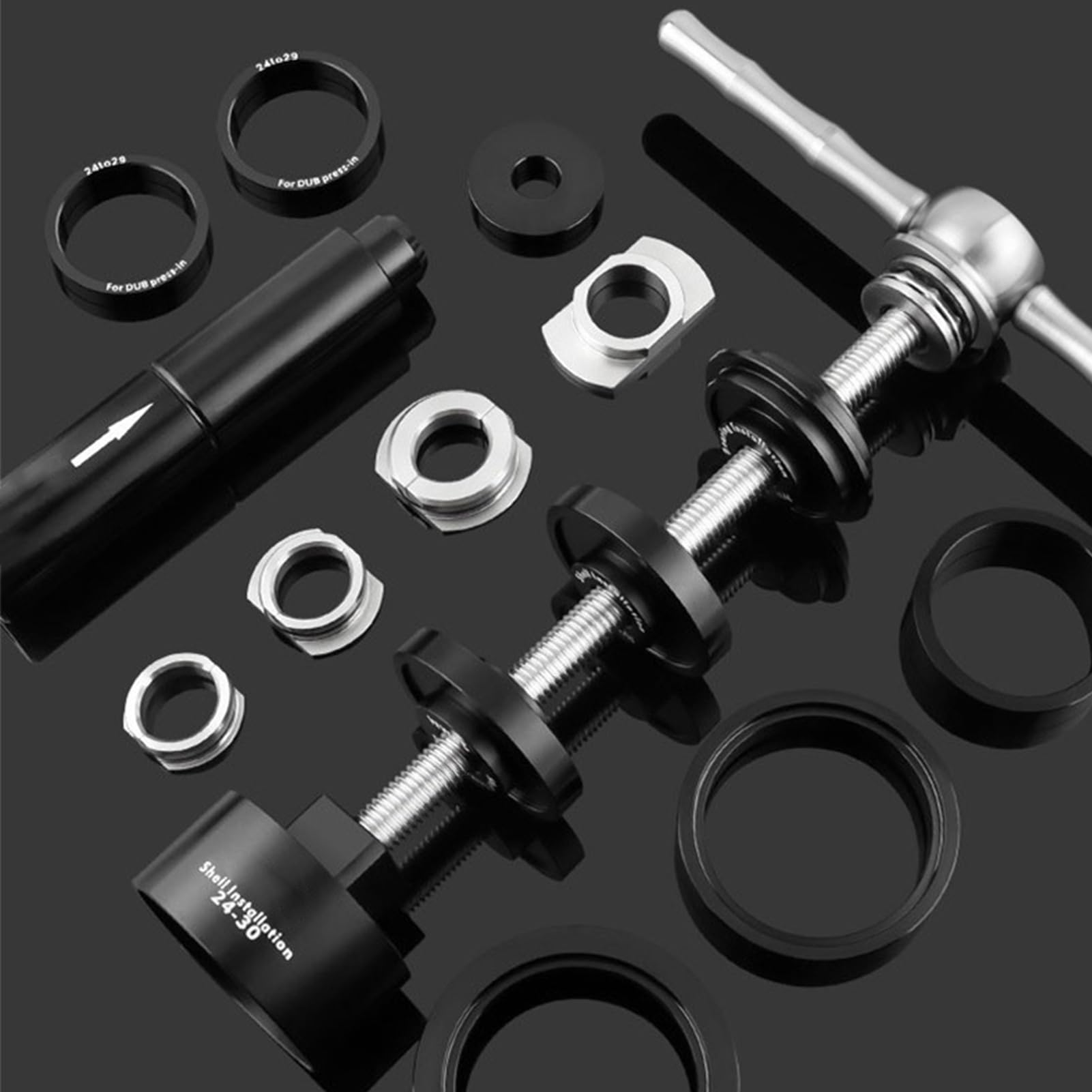 Generico ENTFERNUNGSWERKZEUGE - Langlebige Fahrradreparaturwerkzeuge | CRANKSET Precision und Bottoms Bracket Installation & Removals Manute