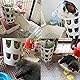 2 Stücke Kleintiere Futterspender, Heuraufe für Kaninchen, Heuraufe Meerschweinchen, Weniger Vergeudetes Heu Feeder für Kaninchen, Meerschweinchen, Chinchilla, Kleintiere, Hamster