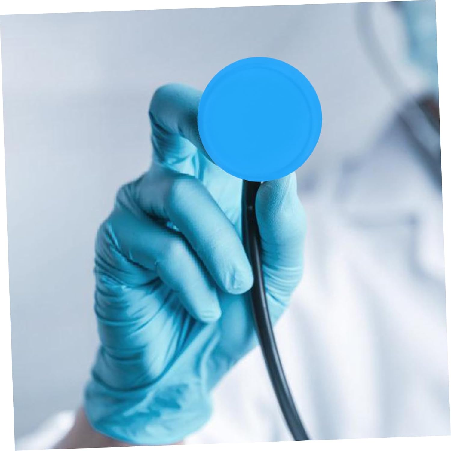 12pcs Stethoscope Case Kit Silicone Covers for Stethoscope Diaphragm Covers for Healthcare Workers Accessories Hospital Supplies
