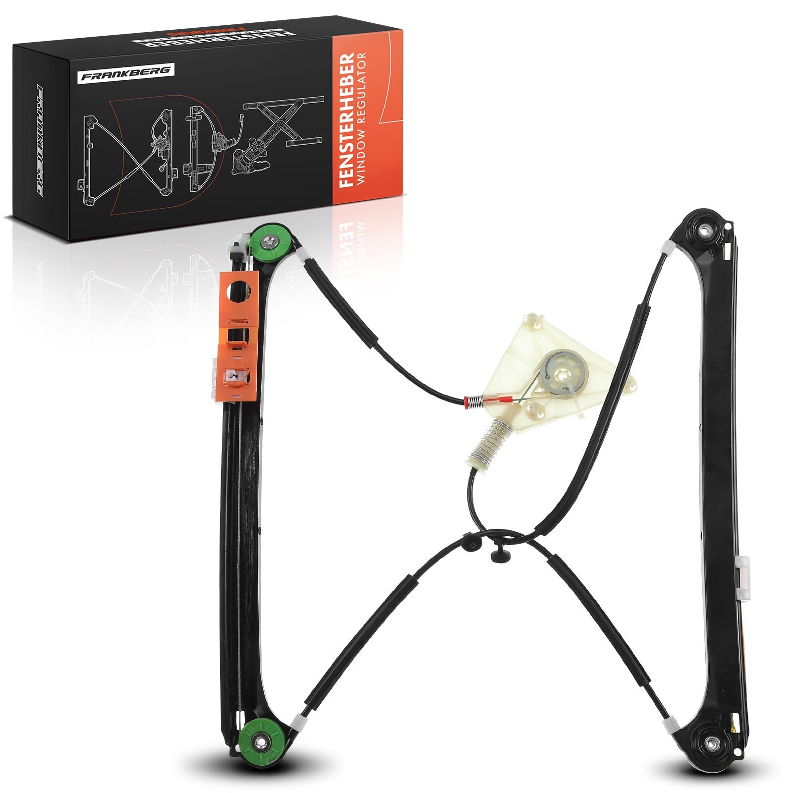 Lève-vitre électrique Avant Gauche Sans Moteur Pour Audi A3 8P1 (2003-2012) - Pièce Neuve D'origine, Référence OEM 8P3837461