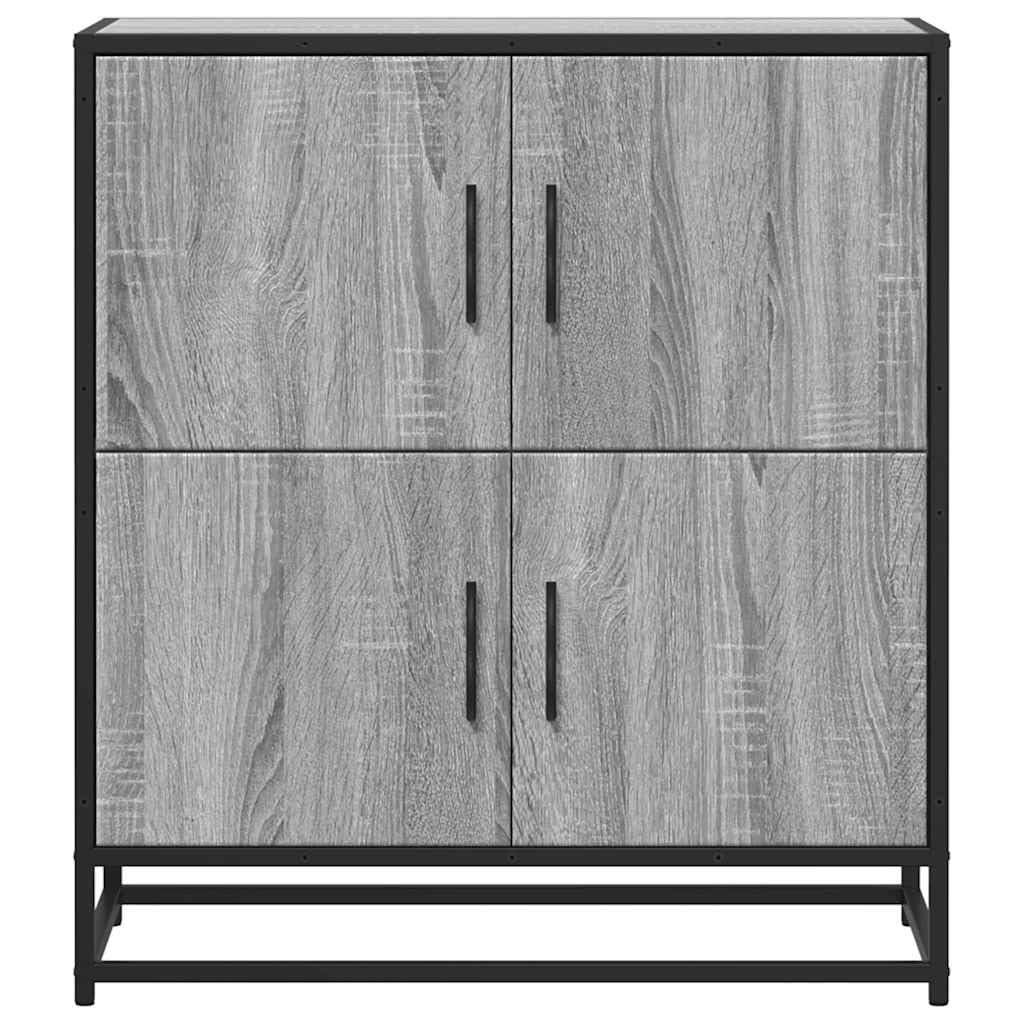 Credenza grigio Sonoma, 68 x 35 x 76 cm, in legno