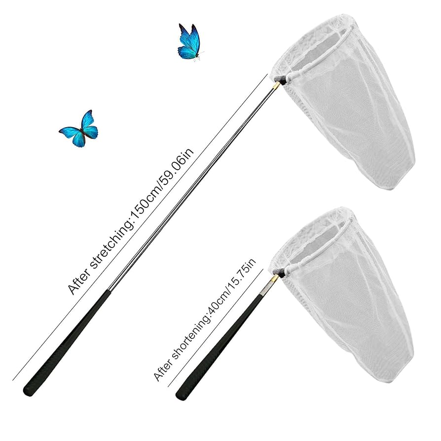 あみむし様 あみむし様 Amazon | ZHEJIA 虫取り網 虫網 伸縮式 （4枚セット）