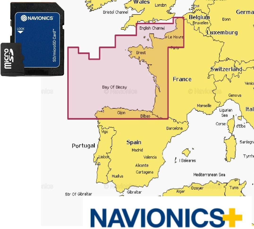 Navionics NN766 NAEU008RBAY of Biscay EU008RREGULAR UnisexAdult