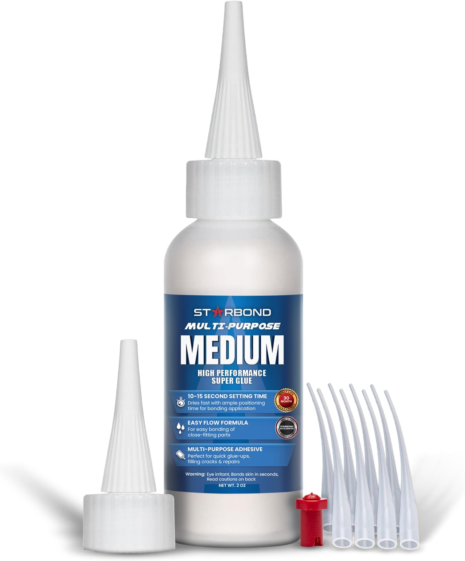 Starbond 2 oz. Medium CA Glue (Premium Cyanoacrylate Super Glue) for