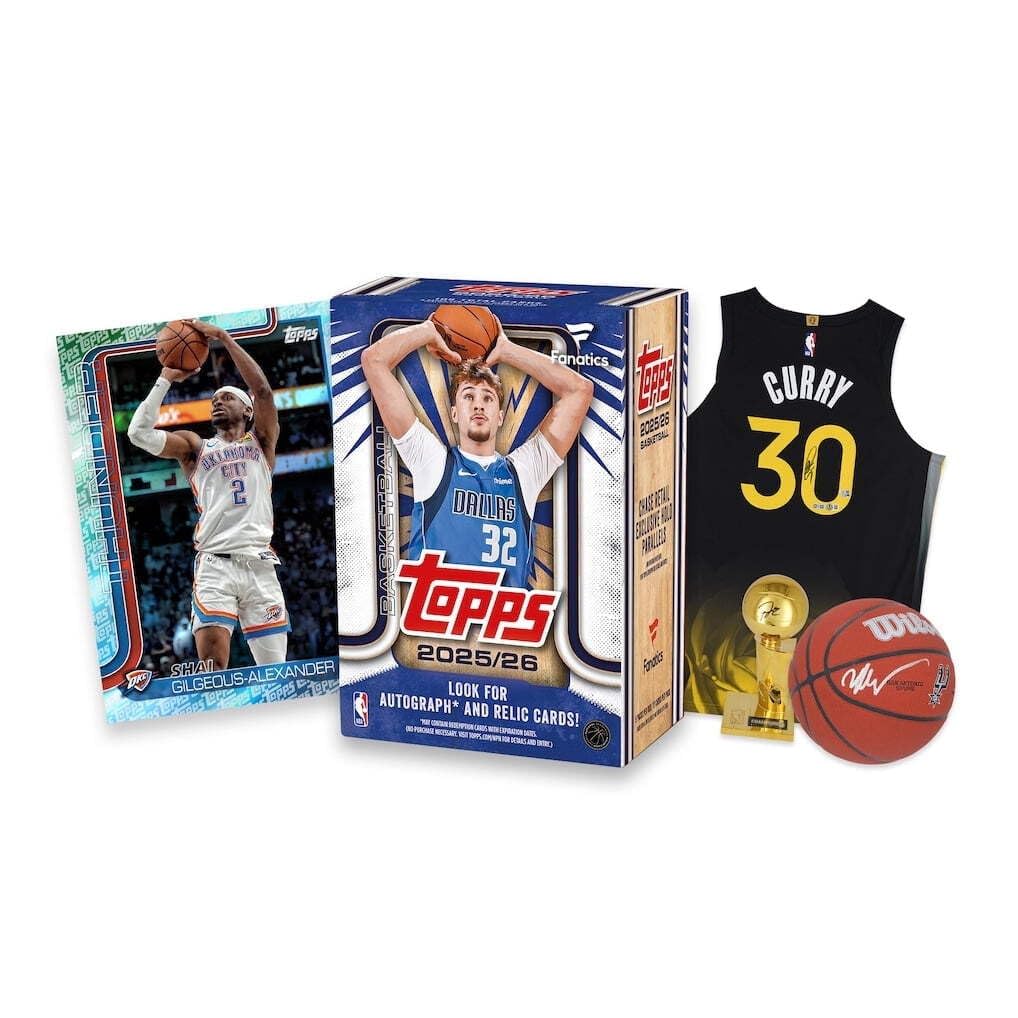 Amazon.co.jp: 2025-26 Topps Basketball Fanatics限定ブラスター