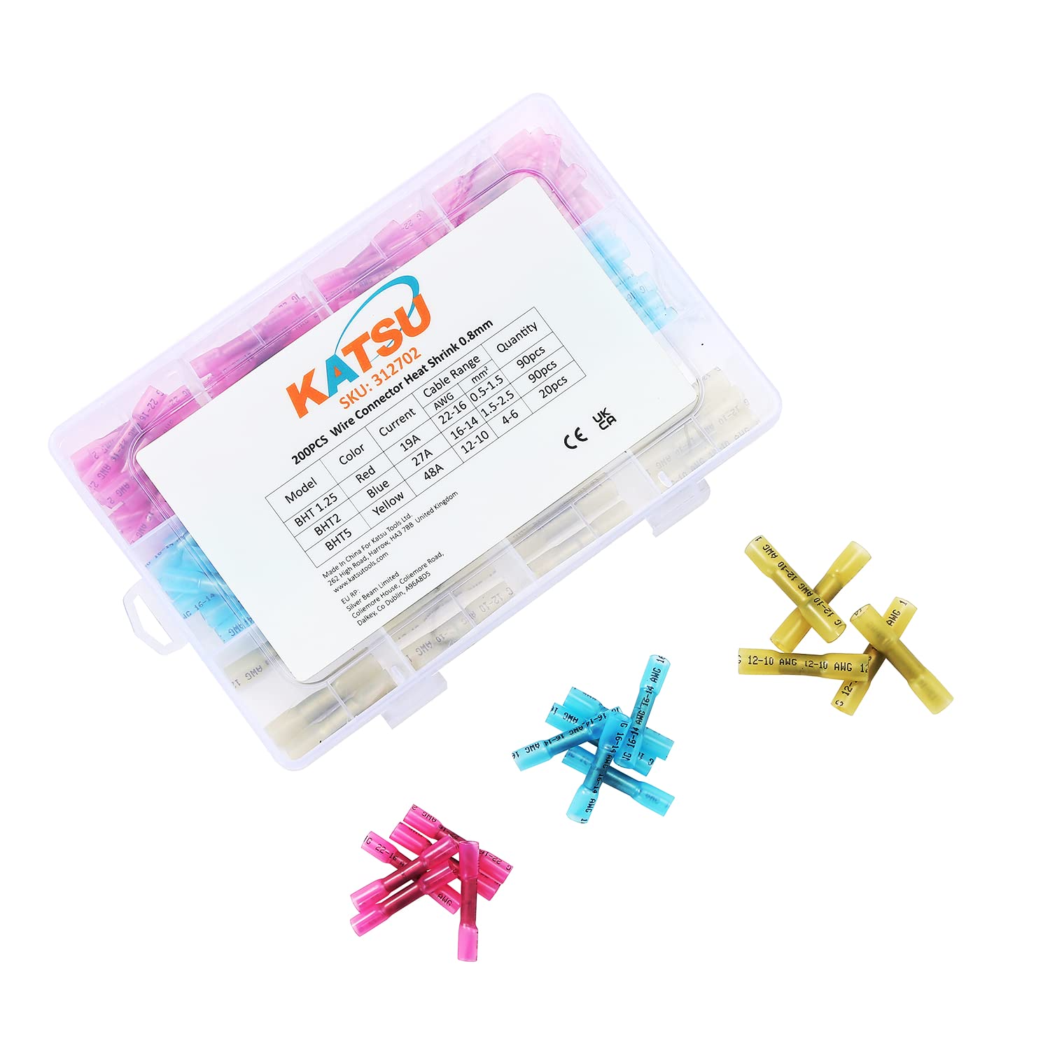 B-155-11 | Boccola A Saldare TE Connectivy, In Poliolefina, Trasparente, Diametri Da 4 → 11.5mm, Manicotto Lungo 35.5mm | RS - Foto 6