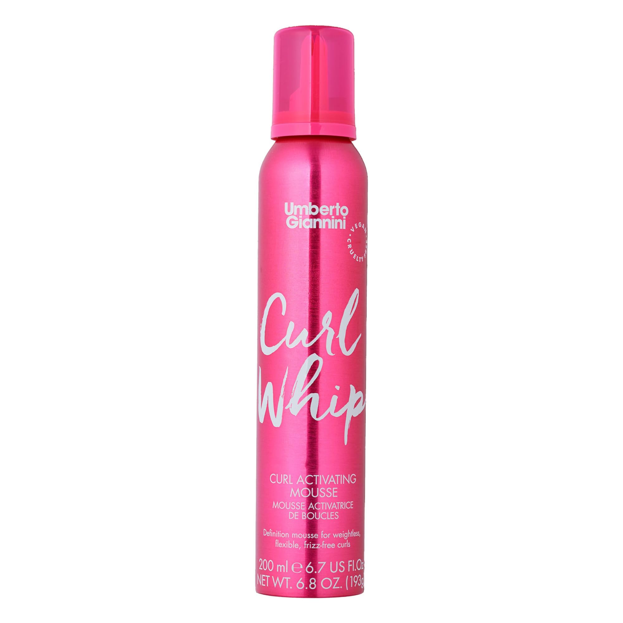 Umberto Giannini Whip Curl Activating Vegan Mousse (200ml)