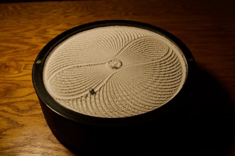 Automatic Zen Garden Sand Bowl - Kinetic Art
