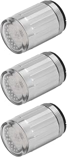 Grifo de agua LED degradado sensible a la temperatura de 3 colores, flujo de agua, grifo que cambia de color para cocina y baño (3)