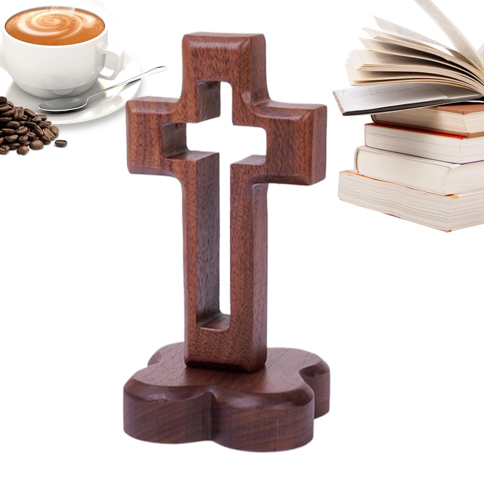 Estatua de Cristo religiosa con acabados finos para altar de bodas y hogar