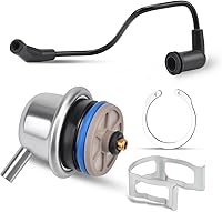 CULMKARI Fuel Injection Pressure Regulator w/Vacuum Line for Chevy Silverado Avalanche Express - Replaces 89060418 17113556
