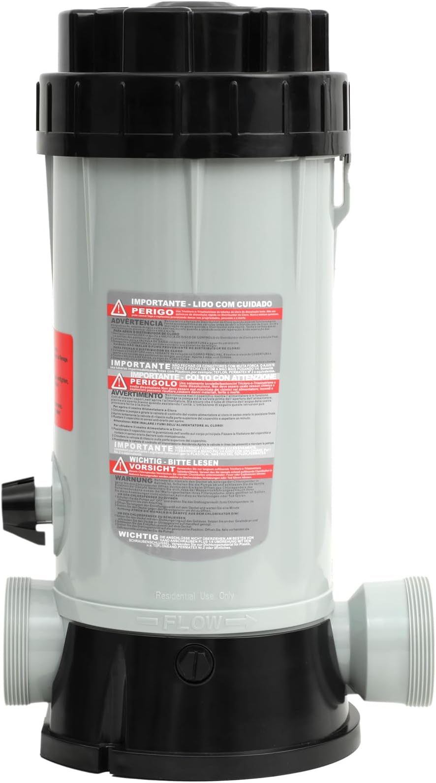 CL200 Inline Chlorinator Replacement Hayward CL200 Chlorine Feeder for Inground Pool and Above Ground Pool,High-Grade ABS Hayward Chlorinator Material (2 O-Rings)
