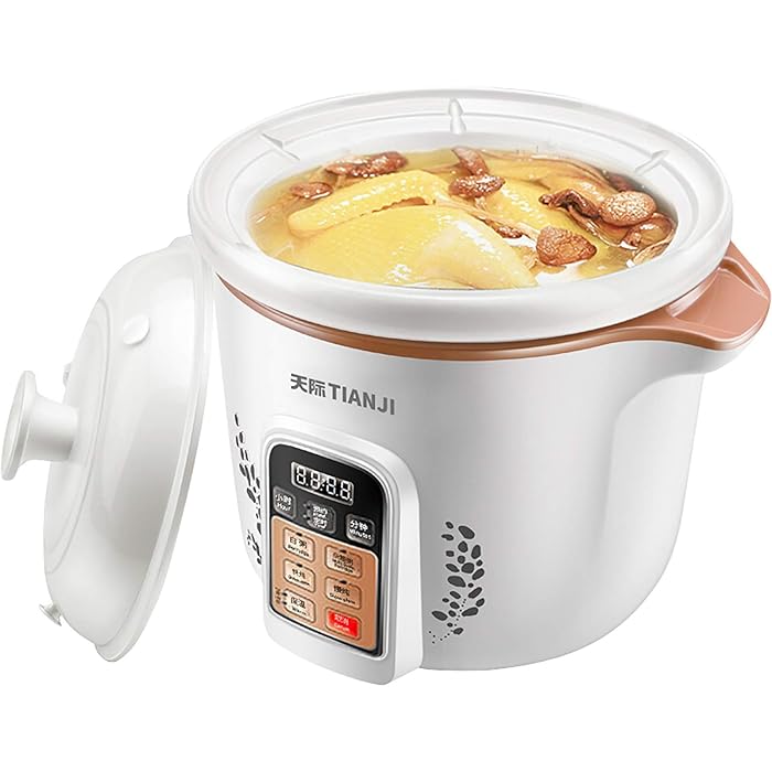 Buy TIANJI Electric Slow Cooker Digital MultiFunctional Cookers,Porridge Pot, DGD4040TZ, With