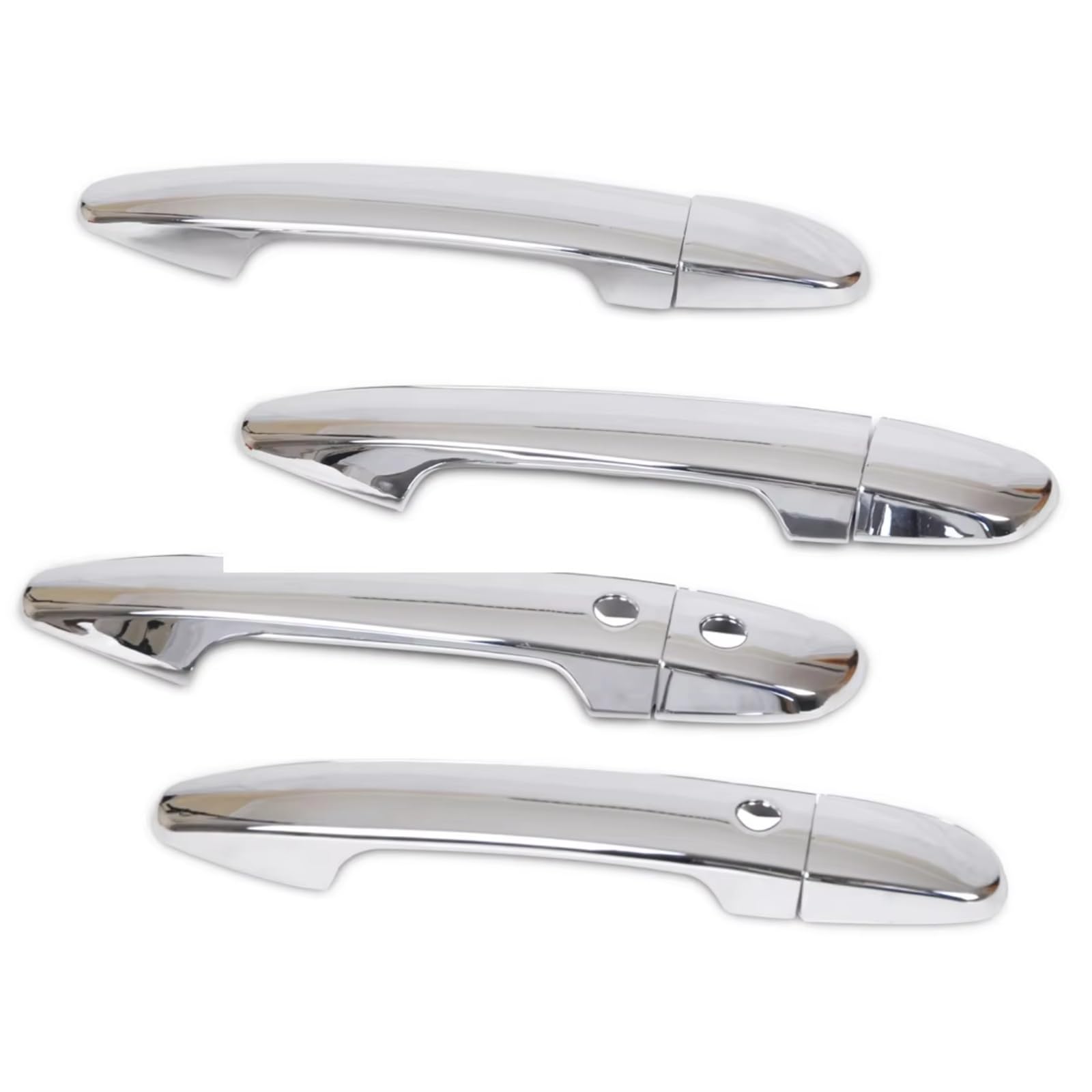 Qdzvalumv One Color Car Door Handles Cover Shell Compatible With Mazda 2 Car Exterior Door Handle Shell Outer Cover Trim Front Rear Cap Set Accessories