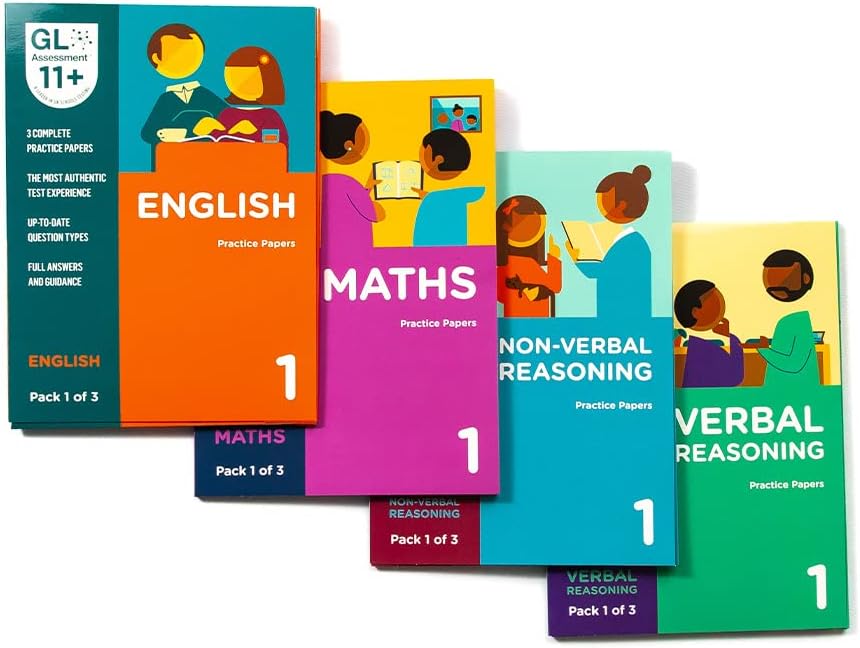 GL Assessment 11 Plus Practice Papers 2025 All Packs Bundle (12 Packs) | Maths, English, Verbal and Non-Verbal Reasoning 11+ Practice Papers | 11+ Practice Books Hold 3 Papers Guidance And Answers