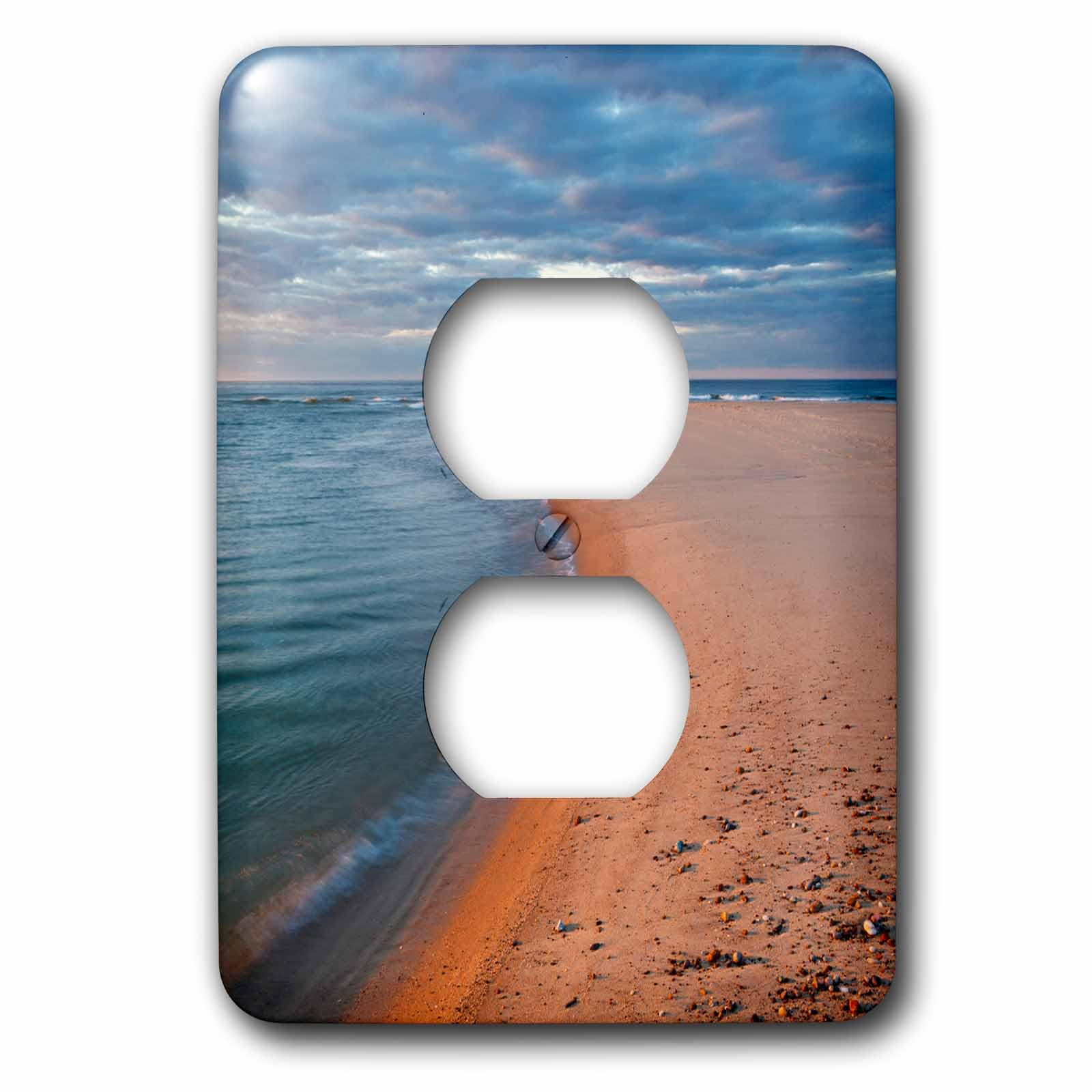 Tapón de enchufe decorativo Cape Cod de 3dRose, ideal para dar un toque costero a tu salón