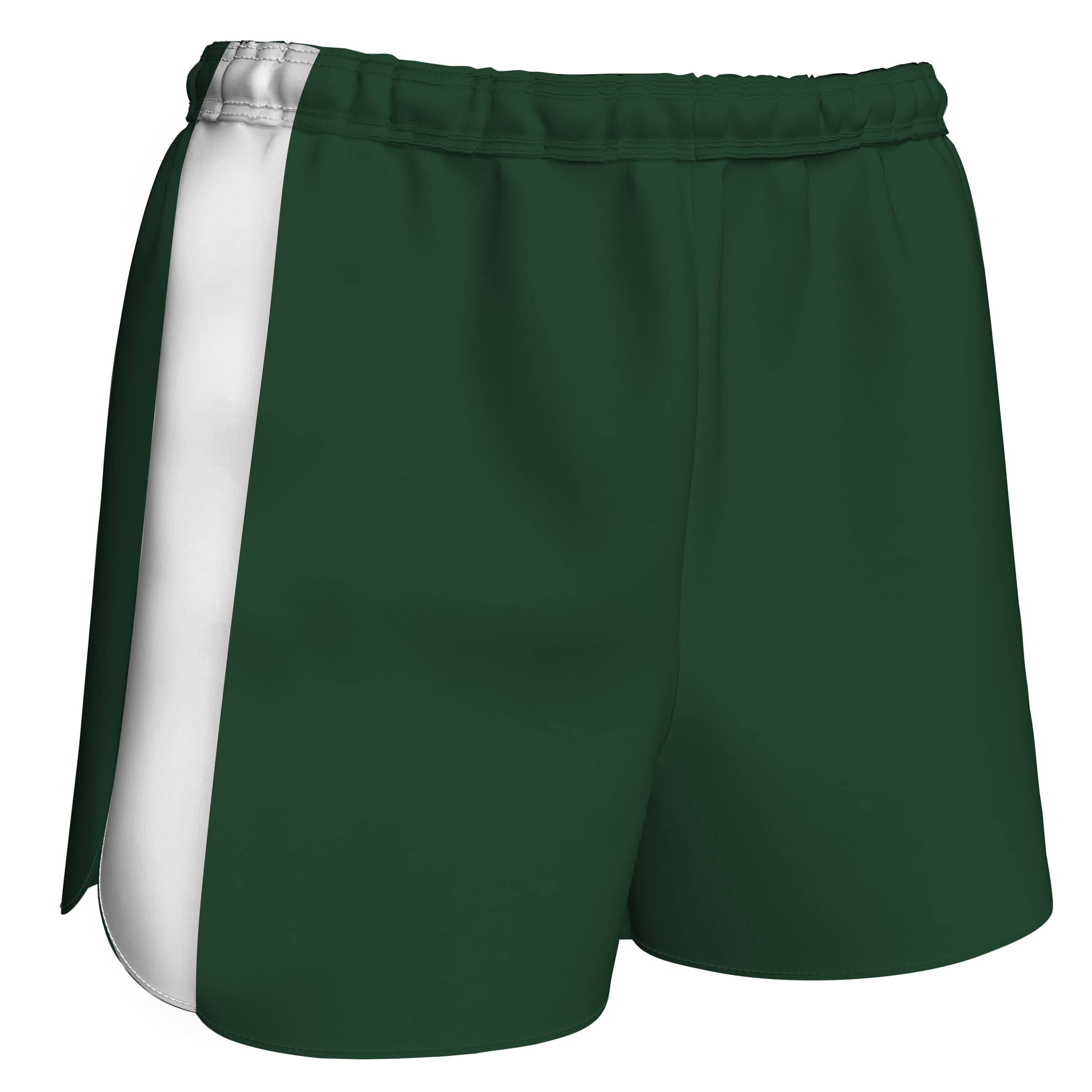 Short de track vert forêt et blanc Champro TFS02YFGWM taille M - 2