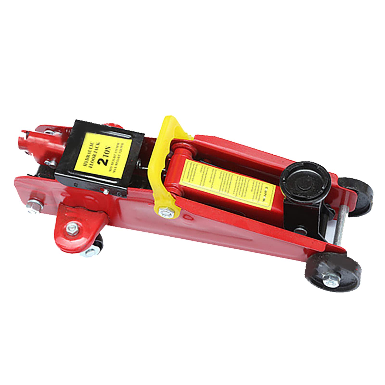 Cocoarm Gatos Hidráulicos, Material Metálico, Gatos Manuales de Tipo Horizontal 2T, de Elevación de 165 Mm, Portátiles para Reparación de Automóviles y Hogares
