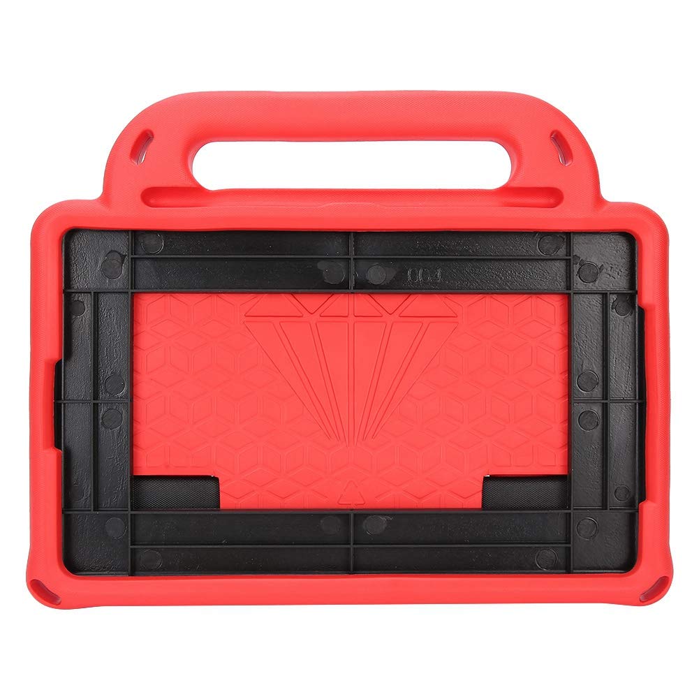 Ejoyous Custodia per Tablet Custodia Protettiva per Tablet EVA per Tab A 10.1 2019 SM T510 T515 Antiurto Supporto A 3 Strati Tracolla per Bambini Studenti Insegnanti Viaggi Lavoro (rosso)