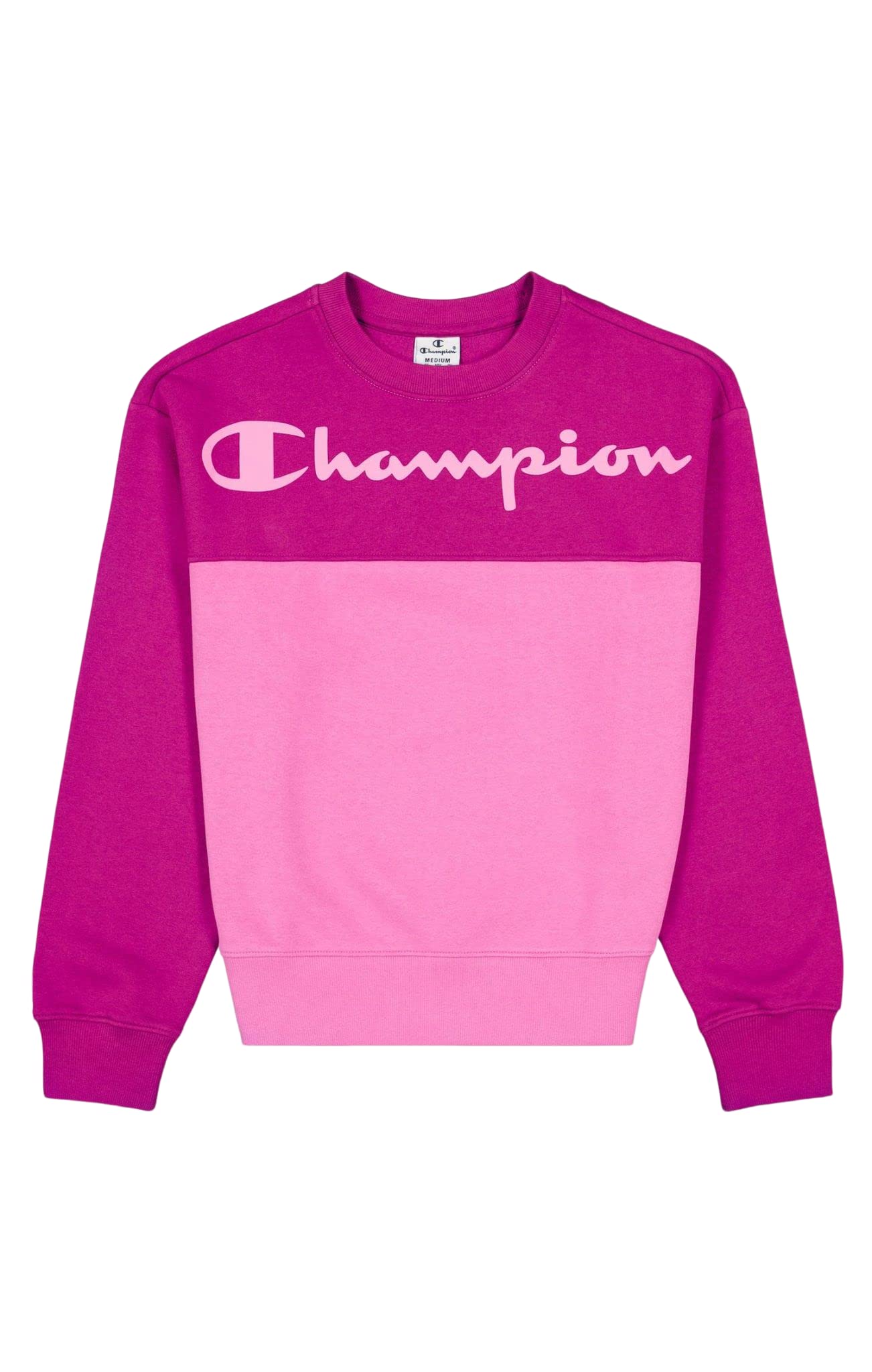 Champion Sudadera de Mujer con Detalles Coloridos e Interior de Felpa - 115624