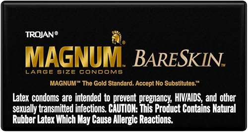 Miniatura 11 de Trojan Magnum Bareskin - Preservativos de gran tamaño - 10