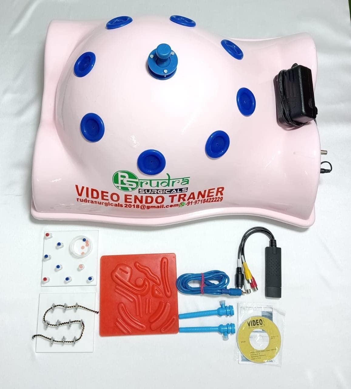RUDRA SURGICALS - Laparoscopic Full Body Shape Endotrainer Box Only Best Quality Reusable Instruments (B0C2PPNBMB) Amazon Price History, Amazon Price Tracker
