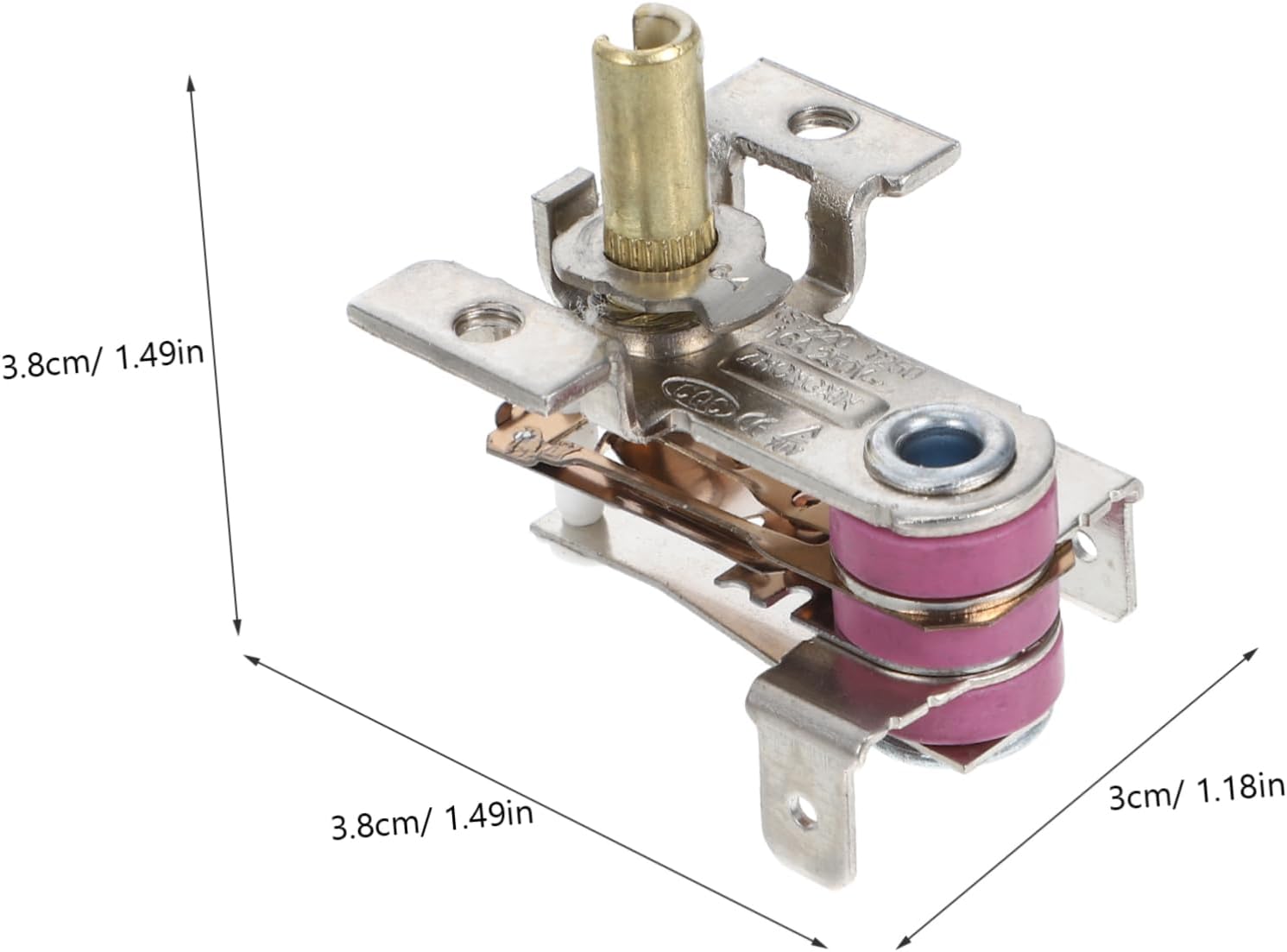 2Pcs Adjustable Thermostat Control Regulator for Electric Heating Equipment Digital Temperature Control Replacement Part for Electric Heater Radiator Fitting