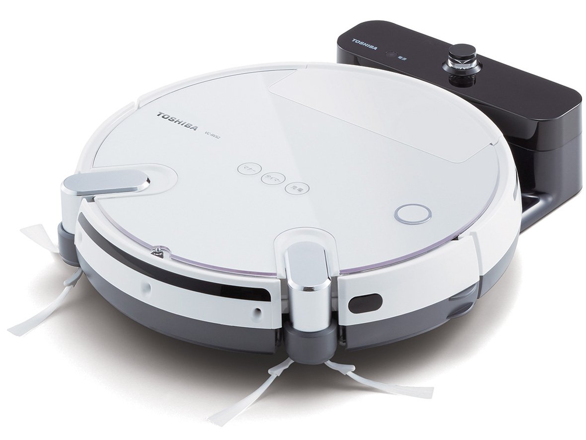 Toshiba robot vacuum cleaner (Gran white) TOSHIBA TORNEO ROBO